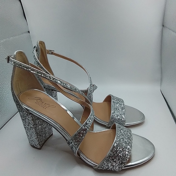 JEWEL BADGLEY MISCHKA Cook Block Heel  Sandal SZ 11 - Picture 4 of 7